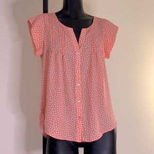 Women’s X-Small Stitch Fix Alice Blue Majorca Button Down Blouse